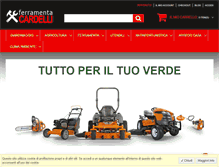 Tablet Screenshot of ferramentacardelli.com